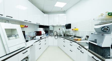 The in-house dental laboratory at Dream Smile Dental